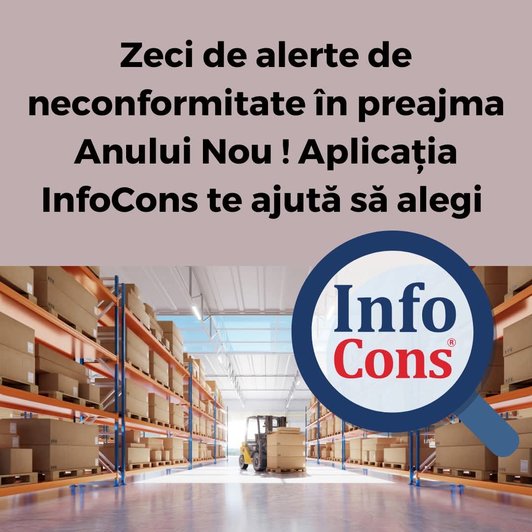 Atenție, consumatori! Alerte produse neconforme