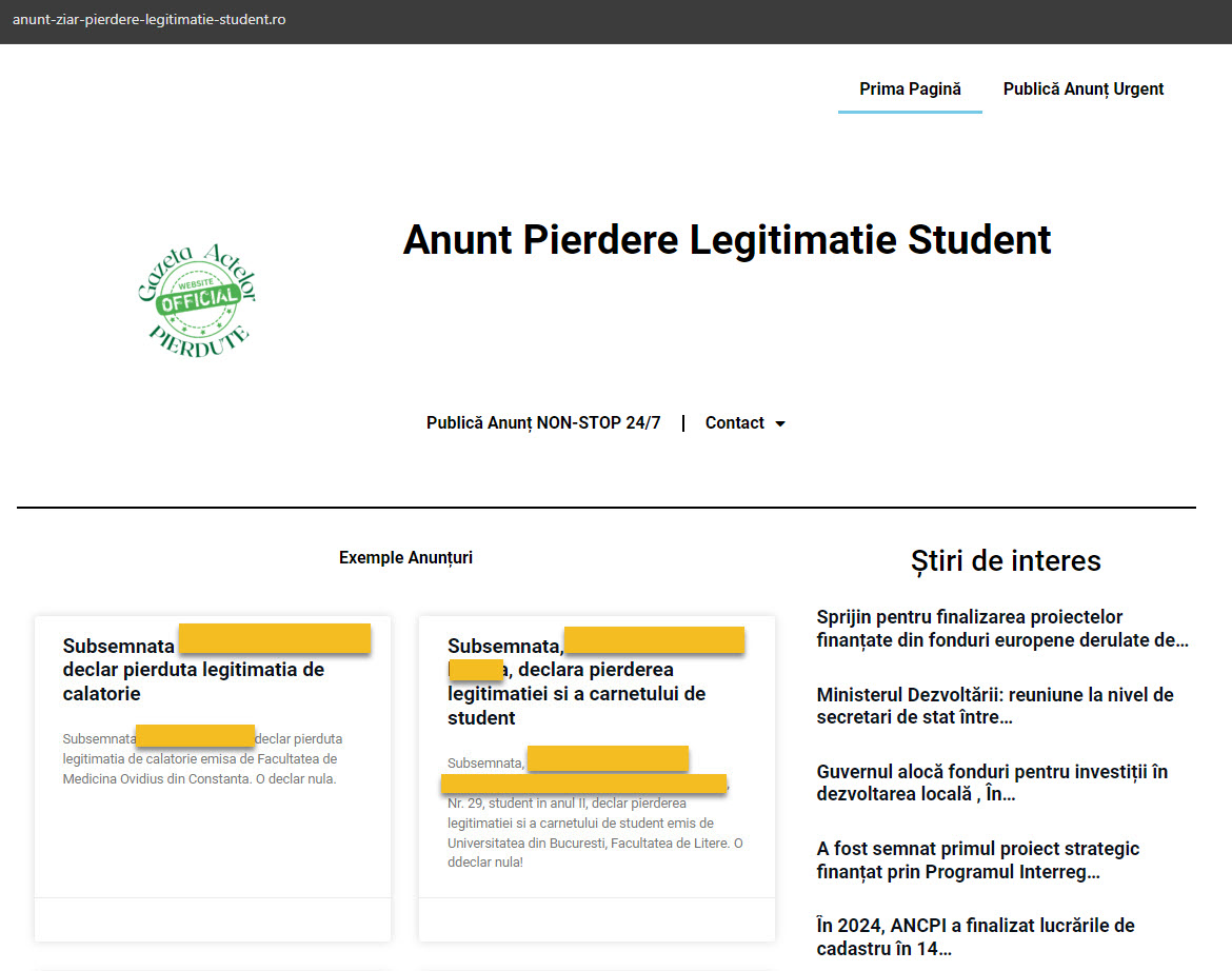 Avantajele legitimației de student