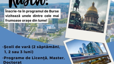 Avertisment MAE: Evitați bursele în Rusia