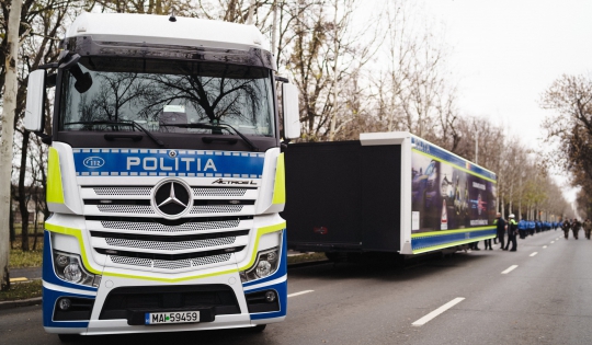 Caravana educațională pentru siguranța rutieră