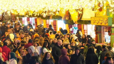 Ce a cumpărat un român la târgul de Crăciun