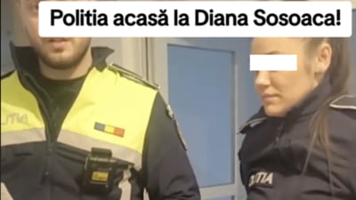 Diana Șoșoacă, scandal cu poliția duminica