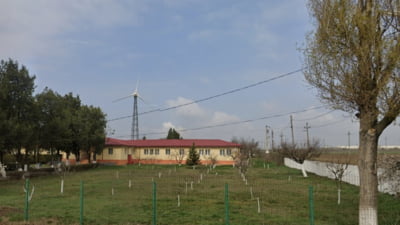 Eolienă din Constanța se învârte necontrolat