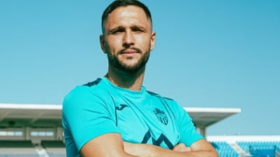 Fotbalist român din Spania, dublă de goluri