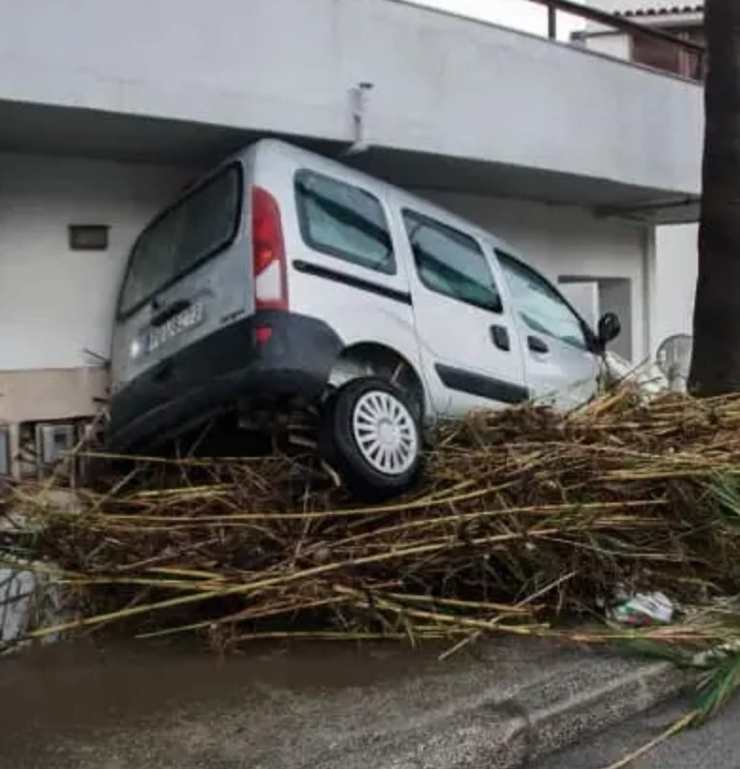 Furtuna Bora în Grecia: ploi masive și pagube