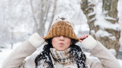 Iarna adevărată: temperaturi scăzute și ninsoare