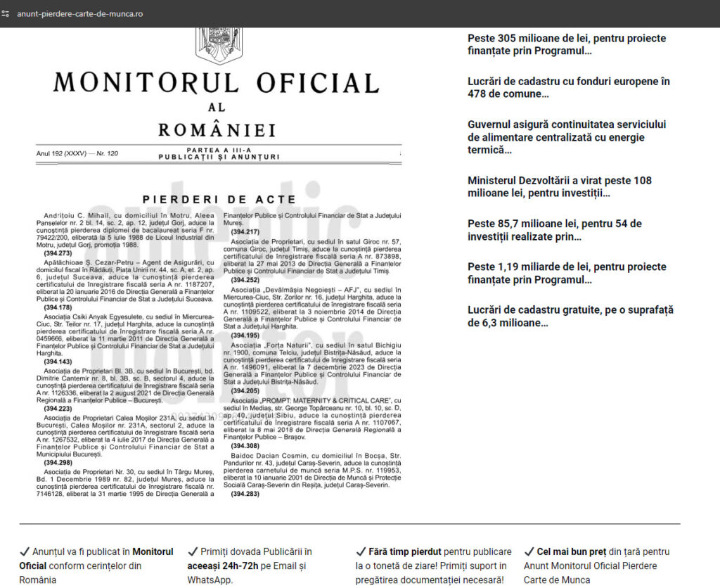 Importanța activității cu carte de muncă