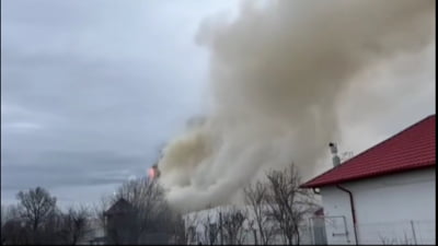 Incendiu de Crăciun la o biserică