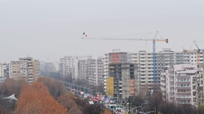 Intersecție din București blocată de protest