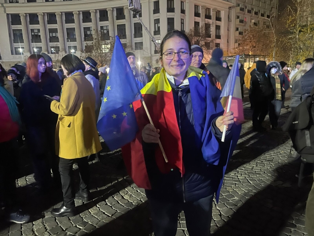 Ioana, la prima votare la 18 ani