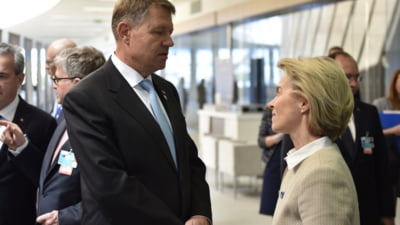 Iohannis și von der Leyen, discuție crucială