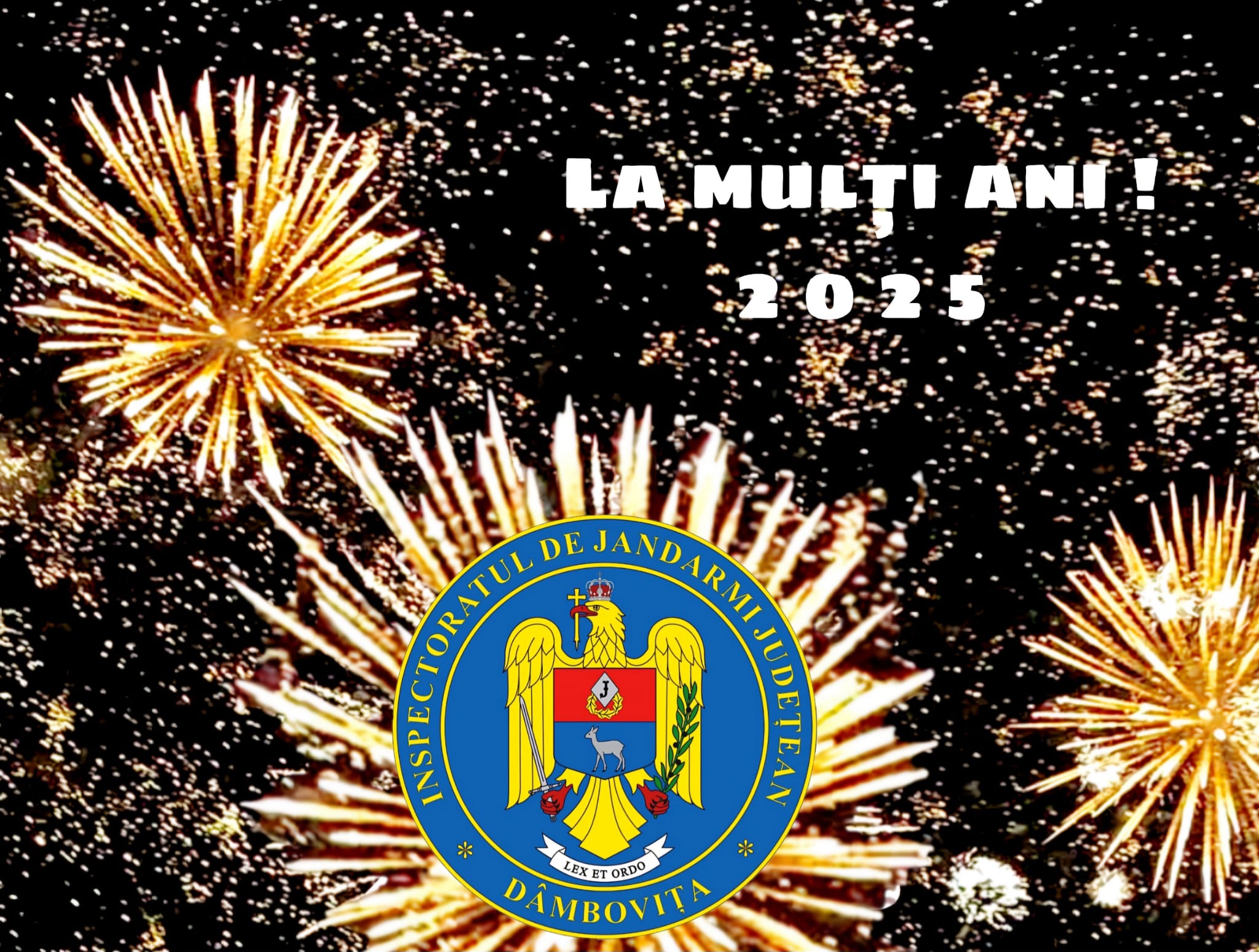 Jandarmii sunt la datorie de Anul Nou