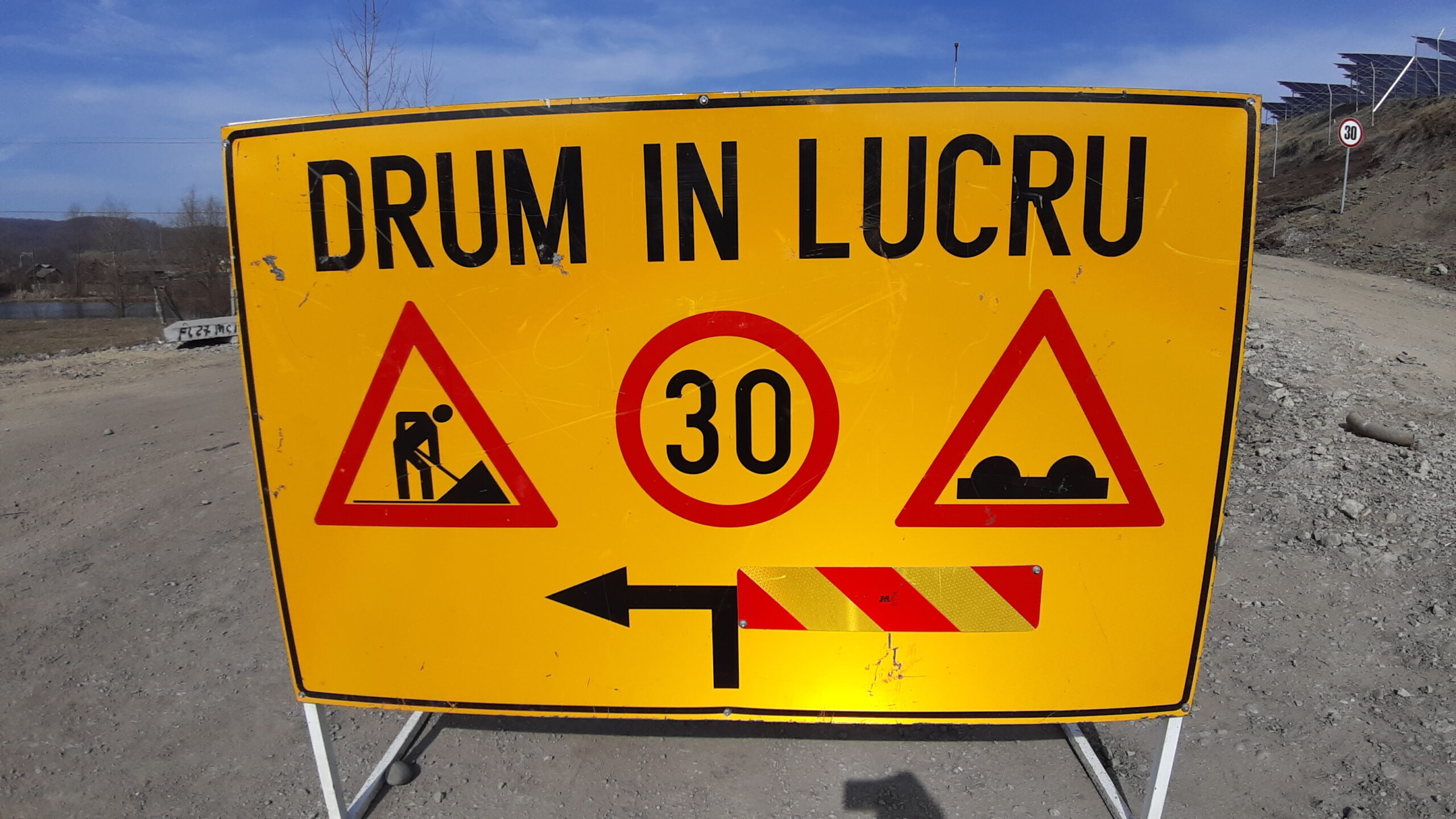 Lucrări de infrastructură rutieră, dec. 2024