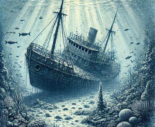 Nave naufragiate: povești fascinante acum 100+ ani
