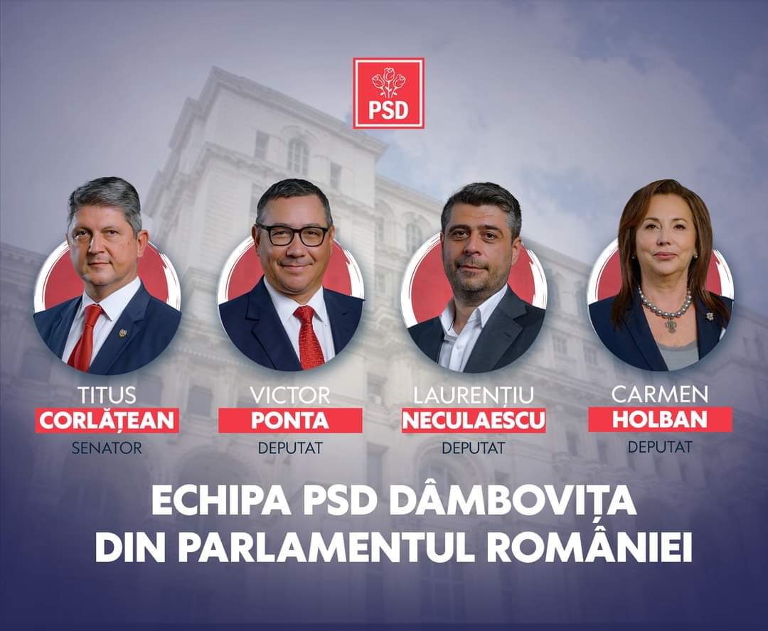 Noua echipă de parlamentari PSD