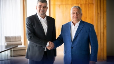 Orban, întâlnire cu Ciolacu la Palatul Victoria