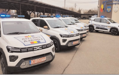 Poliția Locală Târgoviște are 10 mașini electrice