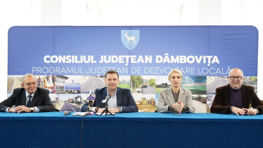 Proiecte ample de dezvoltare în Dâmbovița