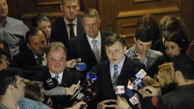 Reacția lui Crin Antonescu la candidatură