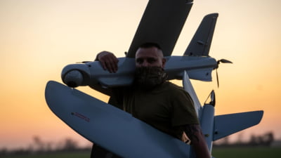 Rusia interceptează drone ucrainene de Ajun