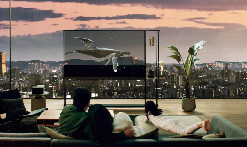 Televizor transparent: lux și tehnologie!