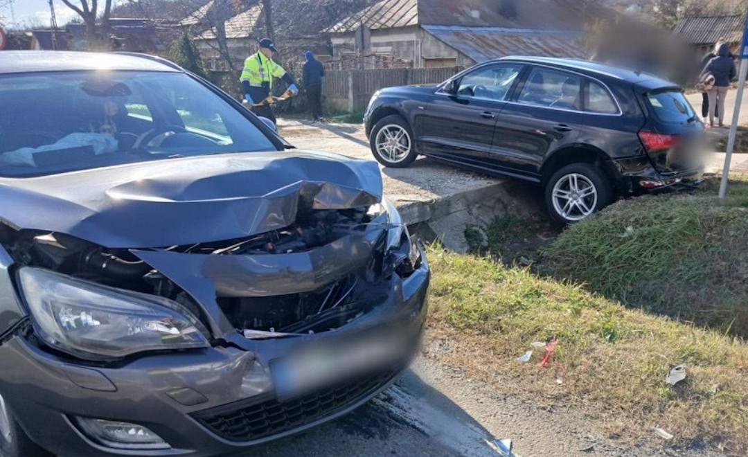 Accident grav în Cojasca: un pasager rănit
