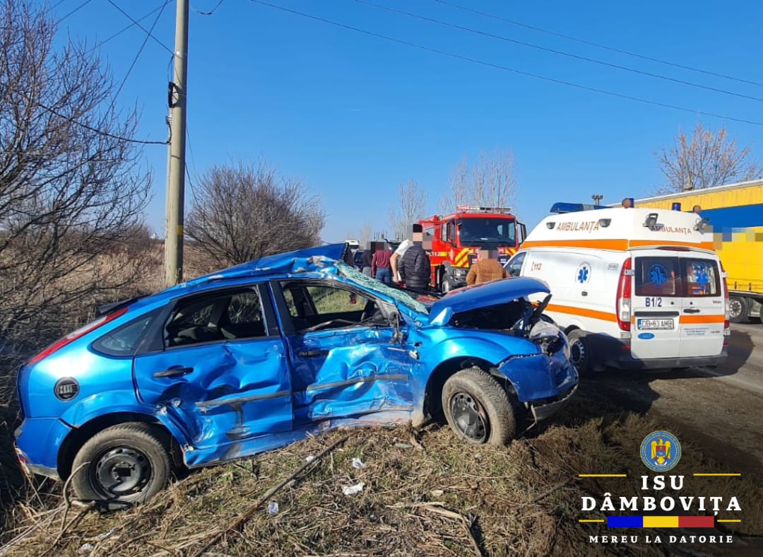 Accident rutier Aproape Mircea Vodă