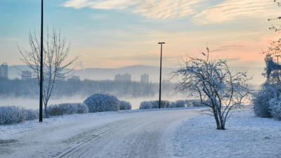 Dimineață geroasă, minime Lângă de -20°C