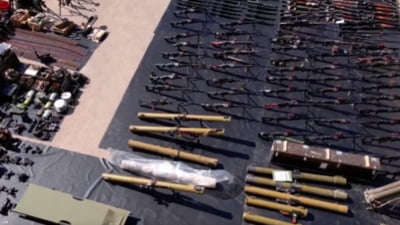 Israelul trimite Ucrainei armament confiscat