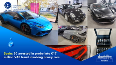 Lovitură majoră: zeci de arestări în UE