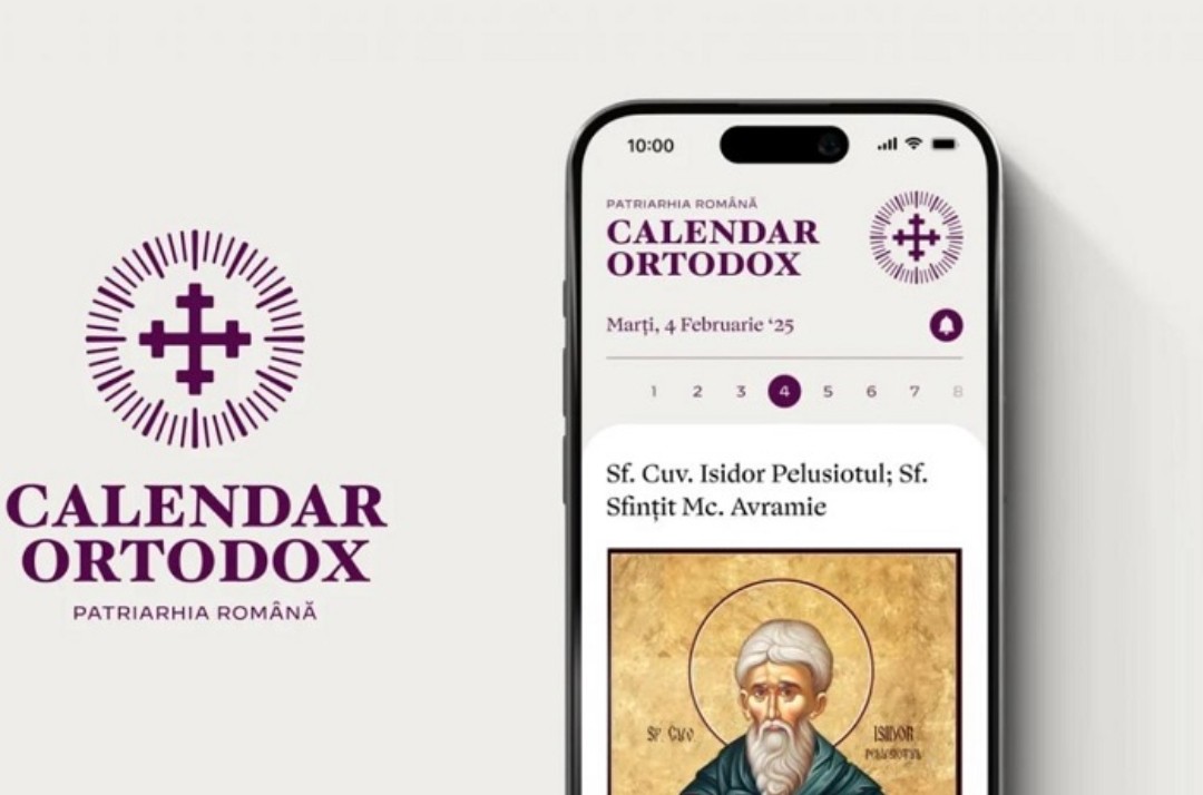 Patriarhia Română lansează aplicația „Calendarul Ortodox”
