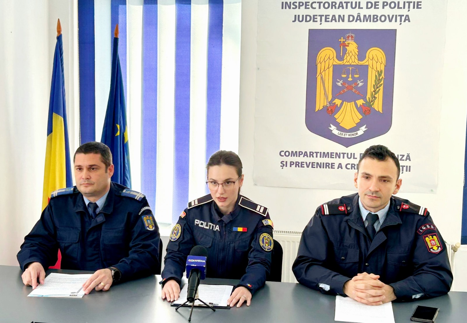 Peste 200 de polițiști mobilizați zilnic