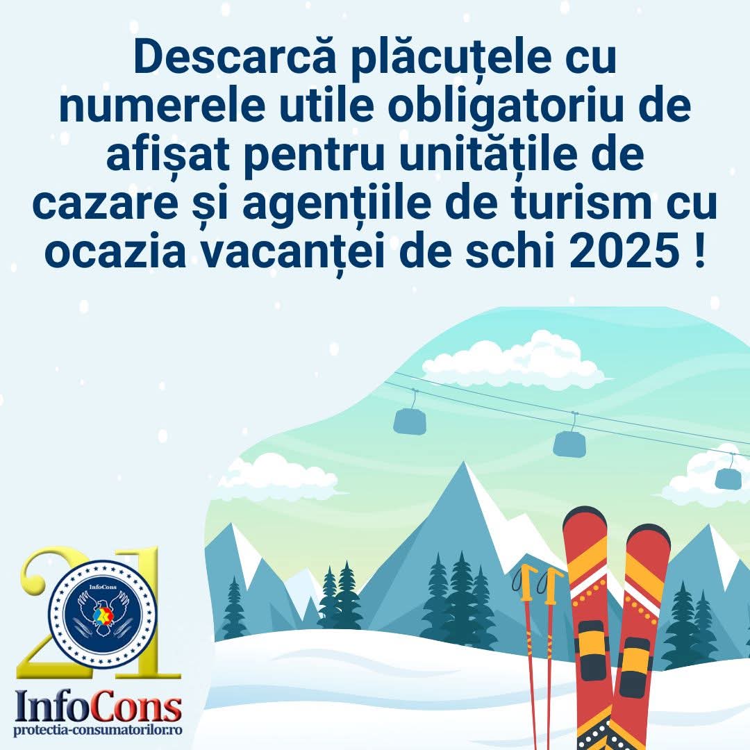 Plăcuțe cu numere utile, obligatorii în turism