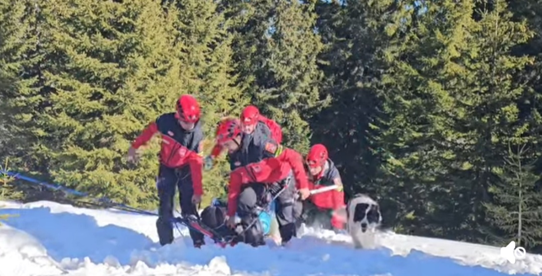 Record de apeluri pentru Salvamont România