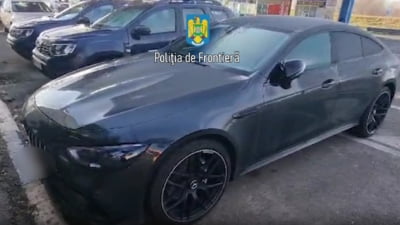 Sirian cu Mercedes de 83.000 € oprit pe A1