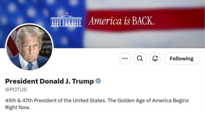 Trump preia conturile oficiale de Twitter