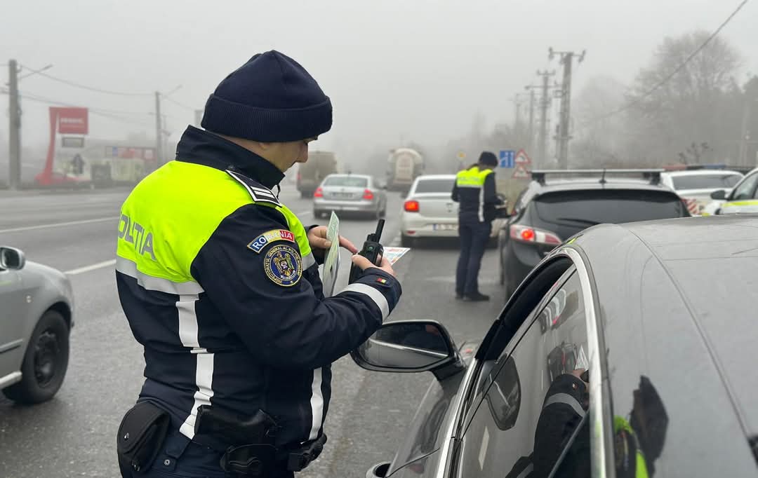 Acțiune amplă a Poliției pentru siguranța rutieră
