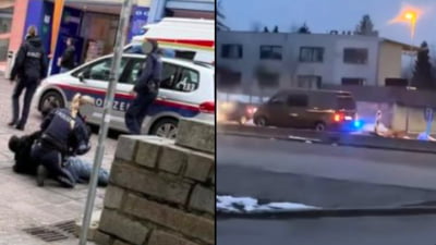 Atac cu cuțitul în stradă, în Austria