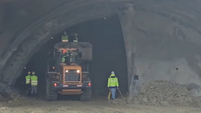 Autostrada românească cu lucrări non-stop