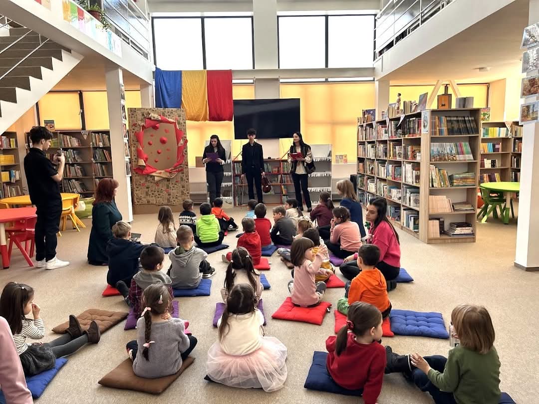 Biblioteca sprijină educația prin artă