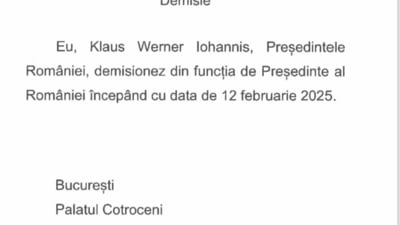 Cererea de demisie a lui Iohannis, probleme?