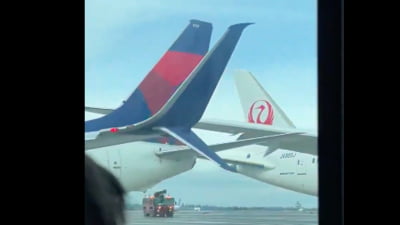 Coliziune evitata pe pista aeroportului