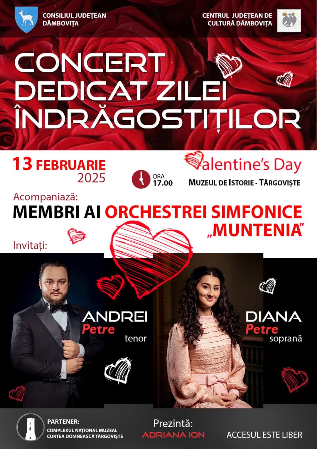 Concert special de Ziua Îndrăgostiților