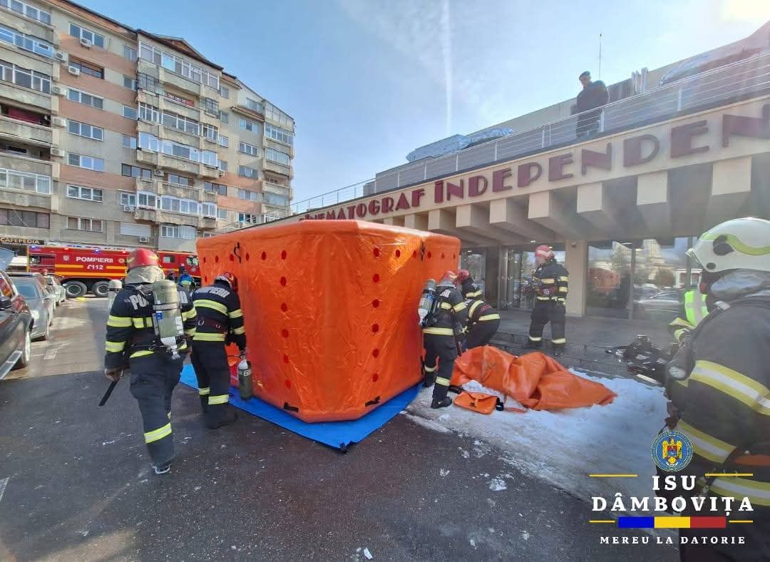 Exercițiu de intervenție la Cinematograf