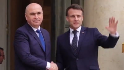 Ilie Bolojan, întâlnire cu Macron la Elysee