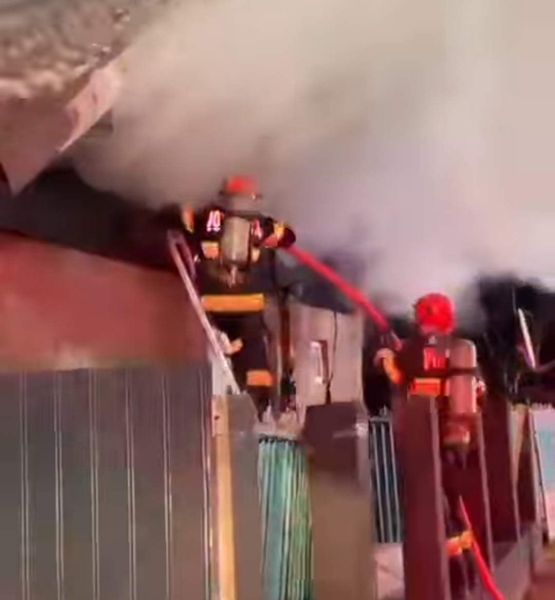 Incendiu devastator în comuna Dobra