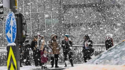 Istanbul, paralizat de furtuna de zăpadă