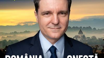 Nicușor Dan și panourile electorale
