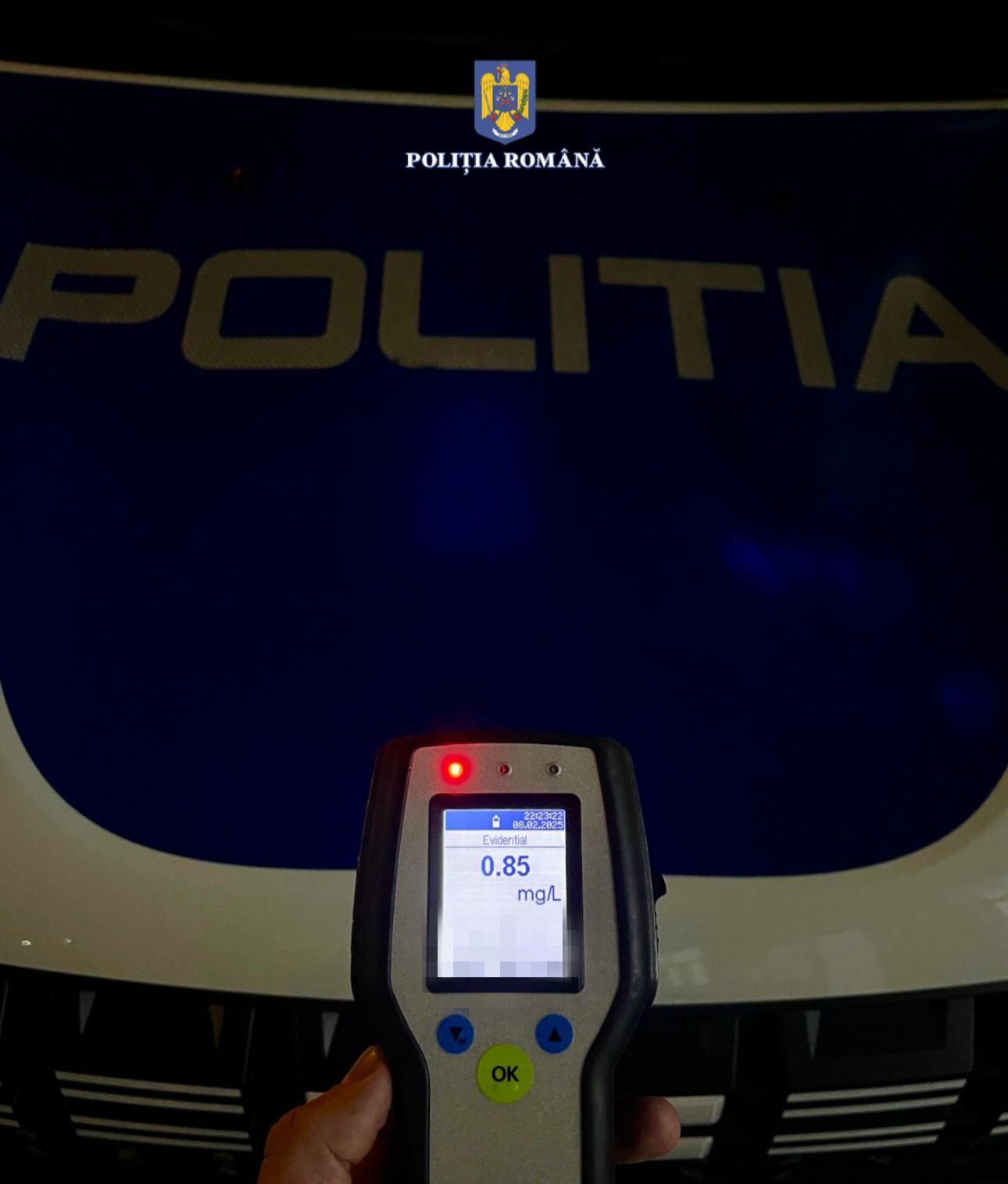Șoferi prinși băuți la volan în județ