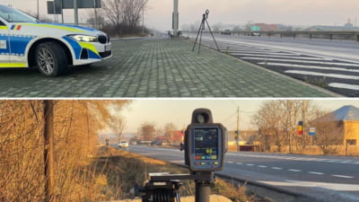 400 de radare noi pe șoselele din România